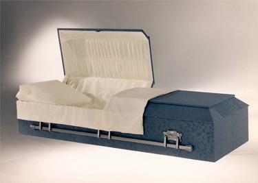 Cloth Covered Cremation Casket